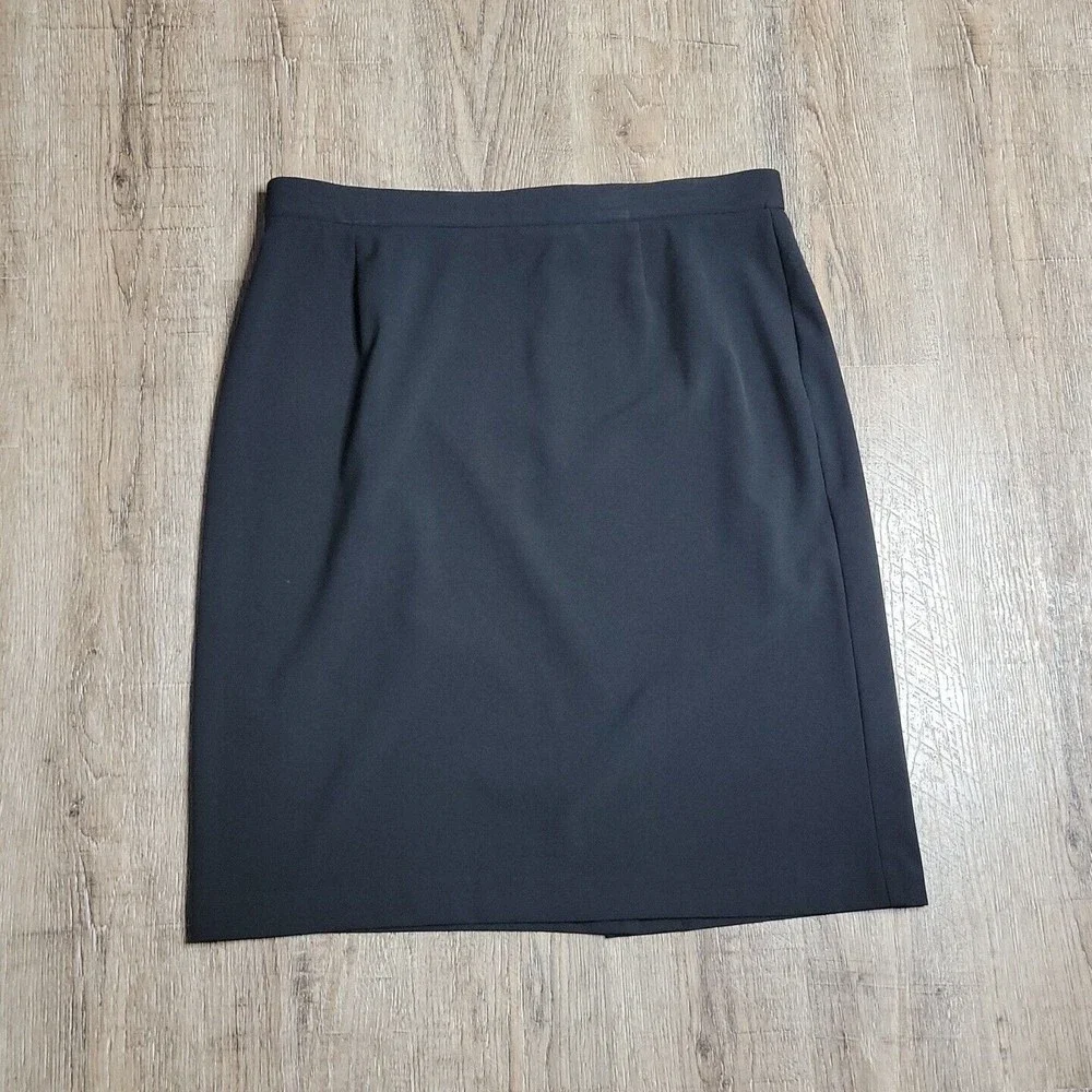 Preswick & Moore Career Dress Skirt ~ Sz 14 ~ Below Knee ~ Black